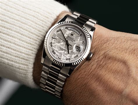 day-date rolex weiss|Rolex Day-Date white gold.